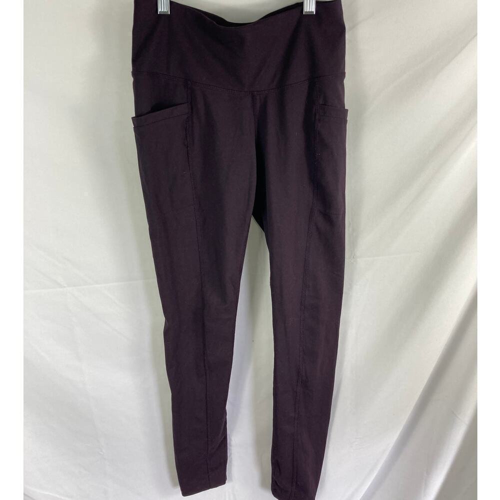 apana Purple Pocket Legging Size Small